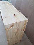 Waterfall Console Table Or Bench Solid Wood 2 small