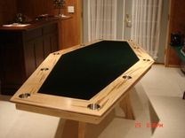 6 Sided Maple Game Table 1 small