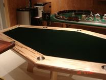 6 Sided Maple Game Table 2 small