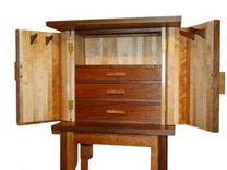 Standing Jewelry Cabinet 2 small