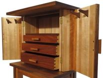 Standing Jewelry Cabinet 3 small