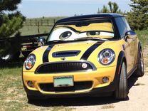 Mini Cooper Eyes Sunshade - Eyeshade 1 small