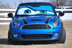 Mini Cooper Eyes Sunshade - Eyeshade 2 small