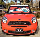 Mini Cooper Eyes Sunshade - Eyeshade 3 small