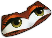 Spice Orange Mini Cooper Eyes Sunshade 1 small