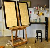 Industrial Style Easel 2 small