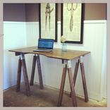 Sawhorse Desk 1 small