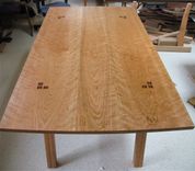 Ebony Inlaid Cherry Dining Table 1 small