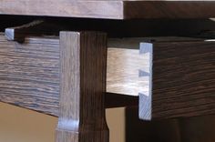 Wenge/Walnut Entry Table 3 small