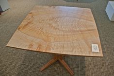 Maple And Cherry Pedestal Breakfast Table 2 small