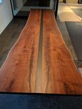 Walnut And Steel Dining Table 3 small