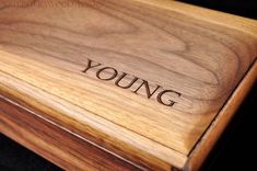 Walnut Spice Box 4 small