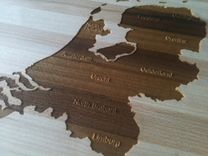 Cutting Board Engraved With The Netherlands 1 small