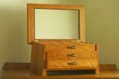 Cherry And Wenge Jewelry Box 1 small