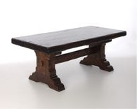 #0432 Rustic Cedar Dining Table 2 small