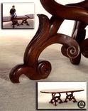 #423 Walnut Dining Table 2 small