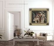 Musical Angels - Bougereau Recreation Trompe L'Oeil Mural 2 small