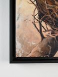 "Three" - Fine Art Giclee Print Of A Bird's Nest On Gallery Wrapped Canvas Available In Two Sizes 5 small