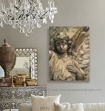 "Sorrow" - Angel Fine Art Giclee Print On Gallery Wrapped Canvas 1 small