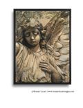"Sorrow" - Angel Fine Art Giclee Print On Gallery Wrapped Canvas 2 small