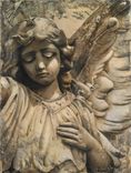 "Sorrow" - Angel Fine Art Giclee Print On Gallery Wrapped Canvas 3 small