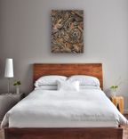 Scrollwork - Original Acrylic Painting Or Print 3 small