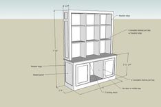 Home Office Cabinet And Bookshelves 4 small