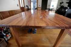 Live Edge Cherry Kitchen Table 3 small