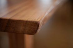 Live Edge Cherry Kitchen Table 6 small