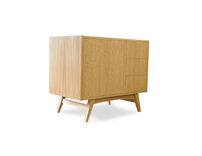 Mid Century Modern Vanity In Oak 2 small