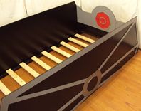 Tie Starfighter Twin Kids Bed Frame - Handcrafted - Space Themed Children's Bedroom Furniture 6 small