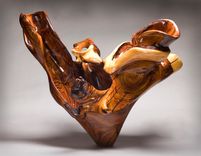 Chainsaw Carved Wood Sculptures And Vessels 1 small