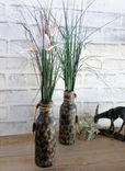 Leopard Print Decor Vase Set African Decor Safari Decor Cheetah Jaguar Print 2 small