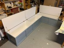 L Shape Benches Banquettes 4 small