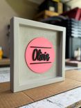 Name Sign, Baby Name Sign, Family Name Sign, Newlyweds Sign 4 small