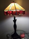 Stained Glass Heart Lampshade 1 small