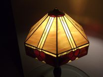 Stained Glass Heart Lampshade 2 small