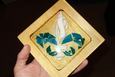 Fleur-De-Lis Trivet 1 small