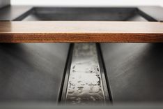 Steel, Walnut, And Concrete Vanity 7 small