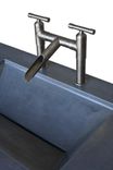 Steel And Walnut Vanity With Integral Concrete Sink 2 small