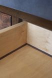 Steel And Walnut Vanity With Integral Concrete Sink 4 small