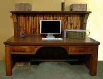 Concrete, Steel, And Reclaimed Wood Desk 1 small