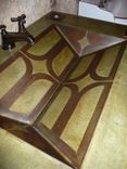 Vanity With Rustic Base And Integral Concrete Sink 3 small