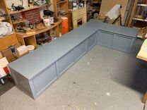 L Shape Benches Banquettes 2 small
