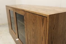 Oak Entertainment Center 3 small