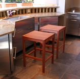Outdoor Mahogany Bar Chairs 2 small