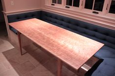 Curly Cherry Table & Upholstered Seating 2 small