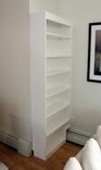 White Lacquer Bookshelves 1 small