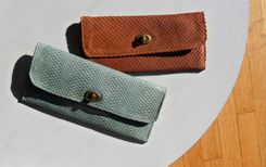 Embossed Leather Clutch 3 small