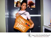 Upcycled Leather Tote Bags Series 4 small